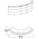 Bancone reception - Composizione 6