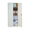 Armadio metallico a porte battenti cm 100x45x200h